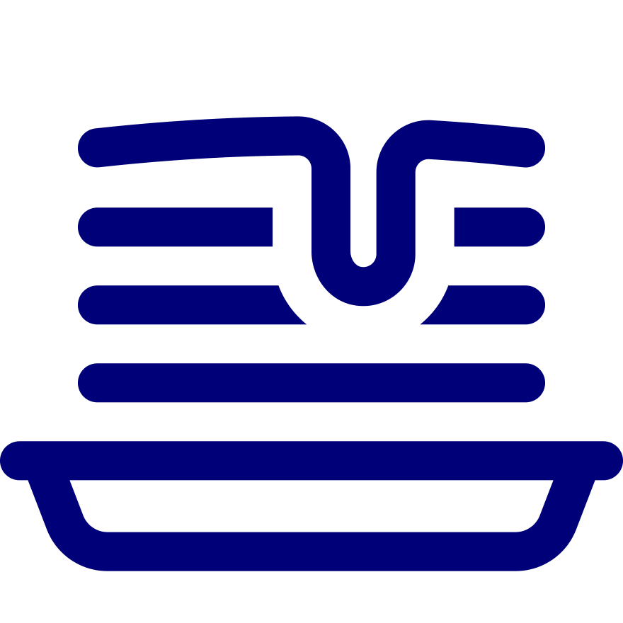 Electrolux stacked items pictogram